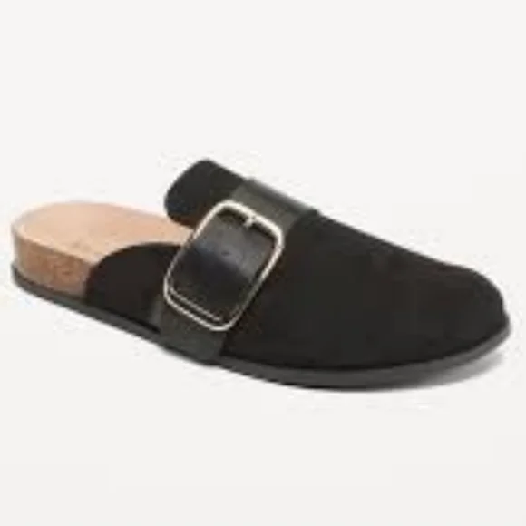 Old Navy Faux Suede Clog Shoes